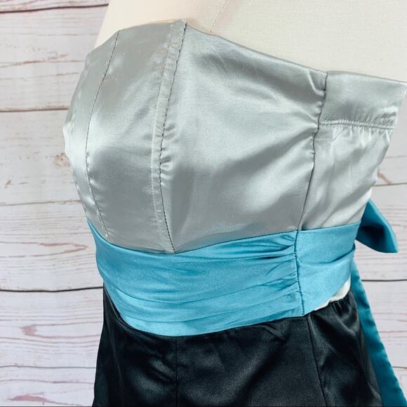 Speechless black silver teal balloon hem pickups - Picture 6 of 11